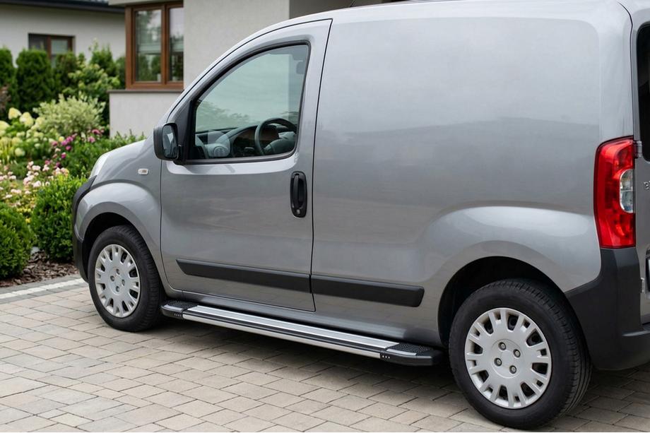 Peugeot Bipper 2008–2017 Bočné nášľapy Rainbow (2 ks, hliník) Image