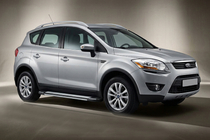 Ford Kuga 2008–2013 Bočné nášľapy Rainbow (2 ks, hliník) fotografia 1