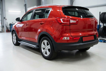 Kia Sportage 2010–2015 Bočné nášľapy Rainbow (2 ks, hliník) fotografia 1