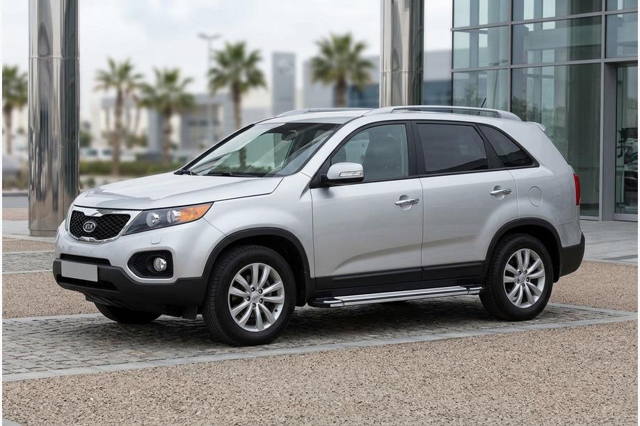 Kia Sorento II XM 2009–2014 Bočné nášľapy Rainbow (2 ks, hliník) Image