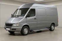 Mercedes Sprinter W901/902/903/904/905 1995–2006 Bočné nášľapy Rainbow (2 ks, hliník) fotografia 1