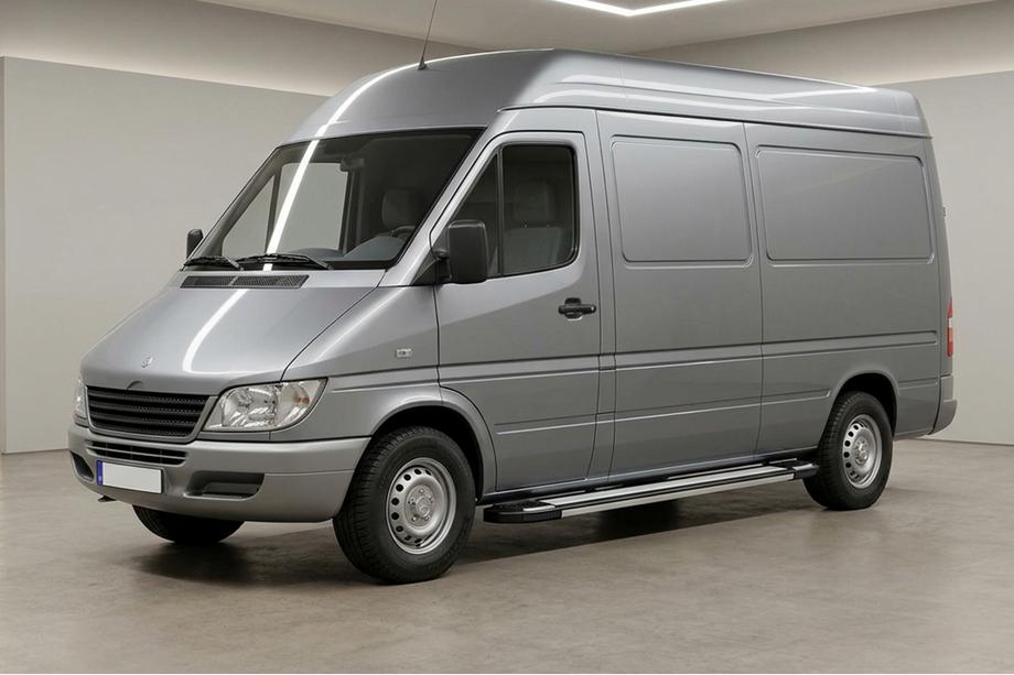 Mercedes Sprinter W901/902/903/904/905 1995–2006 Bočné nášľapy Rainbow (2 ks, hliník) Image