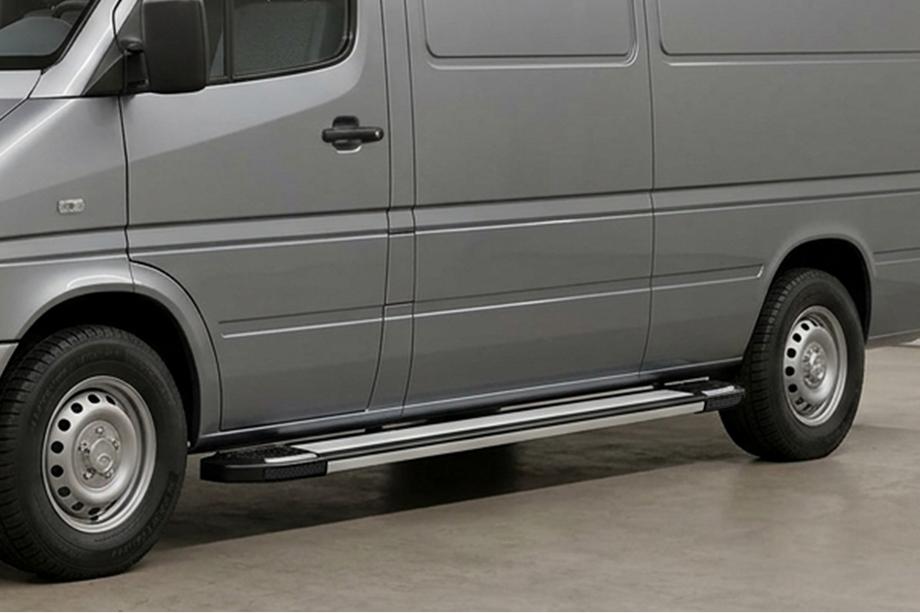 Volkswagen LT 1995–2006 Bočné nášľapy Rainbow (2 ks, hliník) Image