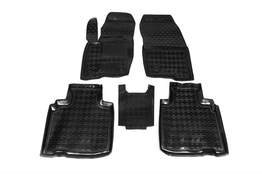 Ford Edge 2014–2024 Gumové rohože s okrajom 2016+ (Autogumm) Image