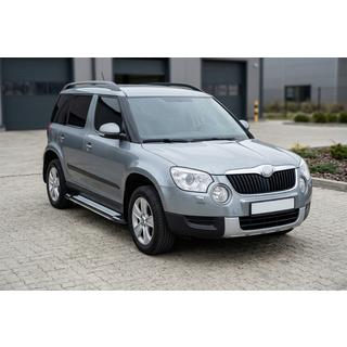 Bočné prahy Rainbow (2 ks, hliník) Skoda Yeti 2009–2017 fotografia 1