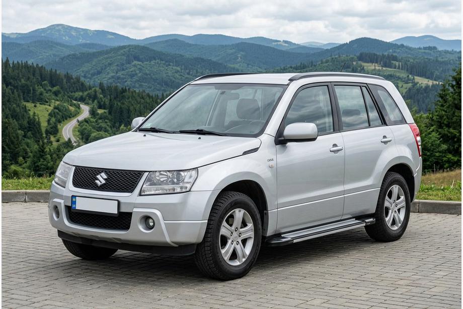 Suzuki Grand Vitara 2005–2017 Bočné prahy Rainbow (2 ks, hliník) Image