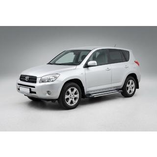 Bočné prahy Rainbow (2 ks, hliník) Toyota Rav 4 2006–2013 fotografia 1