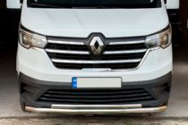 Fiat Talento 2016– Predný ochranný rám ST014 (nerez) Ø60/42 mm fotografia 1