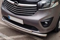 Renault Trafic 2015– Predný ochranný rám ST014 (nerez) Ø60/42 mm fotografia 3