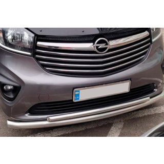 Predný ochranný rám ST014 (nerez) Renault Trafic 2015– fotografia 4