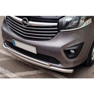 Predný ochranný rám ST014 (nerez) Renault Trafic 2015– fotografia 3