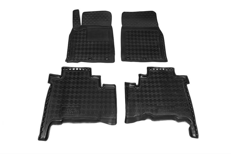 Toyota Land Cruiser 200 2007–2021 Gumové rohože s okrajom 2012-2021 (Autogumm) Image
