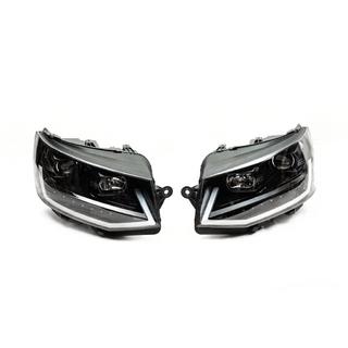 Predné svetlomety s LED svetlami Black (2015-2019, 2 ks) Volkswagen T6 2015–2024 fotografia 3
