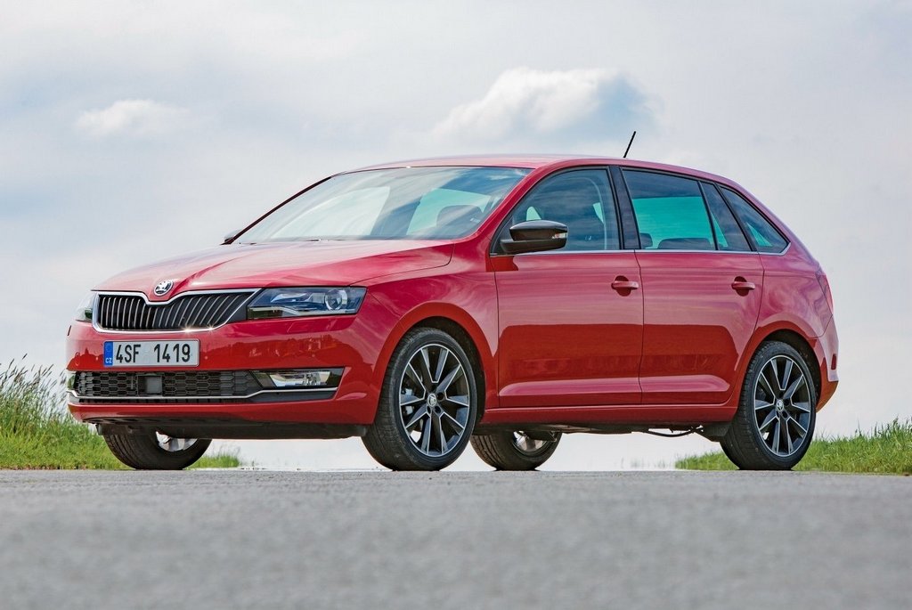 Modernizovaný hatchback Skoda Rapid Spaceback