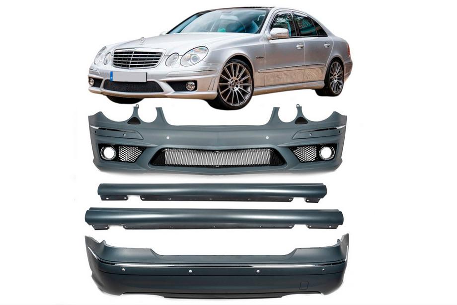Mercedes E-class W211 2002–2009 Kompletný bodykit (AMG E63) Image