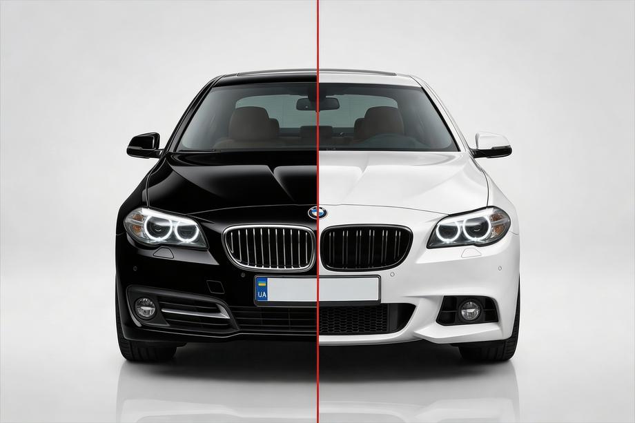 BMW 5. rad F10/F11 2010–2016 Sada bodykitu (M-Performance LCI) Dvojitý výfuk (na obe strany) Image
