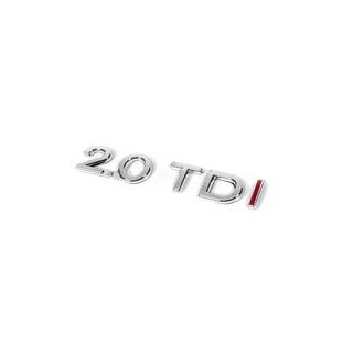 Nápis 2.0 TDI (s červeným I) fotografia 3