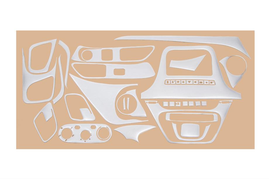 Iveco Daily 2014– Kryty palubnej dosky Hliník Image