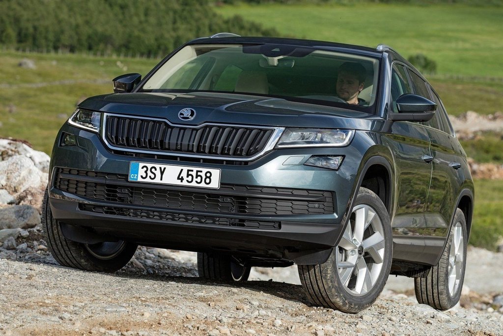 Stredne veľký crossover Skoda Kodiaq