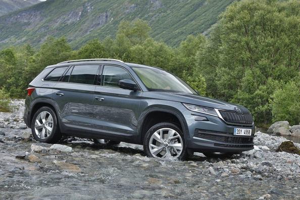 Stredne veľký crossover Skoda Kodiaq