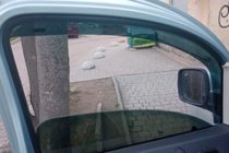 Mercedes Citan 2013–2021 Vkladané okenné deflektory (2 ks, HIC) fotografia 11