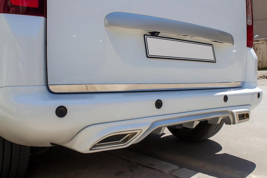 Citroen Berlingo/Multispace 2018– Lišta spodnej hrany veka kufra OmsaLine (nerez) Image