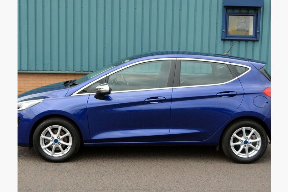 Ford Fiesta 2017– Kompletné lišty okien OmsaLine (16 ks, nerez) Image