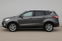 Ford Kuga/Escape 2013–2019 Spodné chrómové lišty okien OmsaLine (10 ks, nerez) fotografia 1