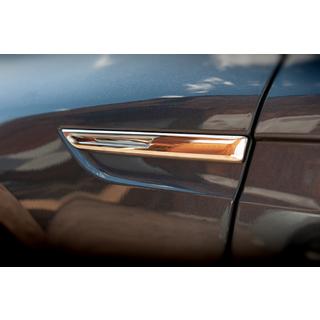 Kryty smeroviek 2016-2020 (2 ks, nerez) Renault Megane IV 2016–2025 fotografia 3