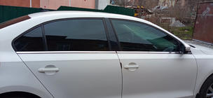 Volkswagen Jetta 2011–2018 Spodné okenné lišty (6 ks, nerez) Carmos - turecká oceľ fotografia 4
