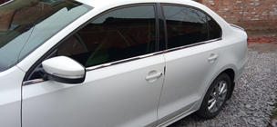 Volkswagen Jetta 2011–2018 Spodné okenné lišty (6 ks, nerez) Carmos - turecká oceľ fotografia 3