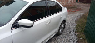 Volkswagen Jetta 2011–2018 Spodné okenné lišty (6 ks, nerez) Carmos - turecká oceľ fotografia 6