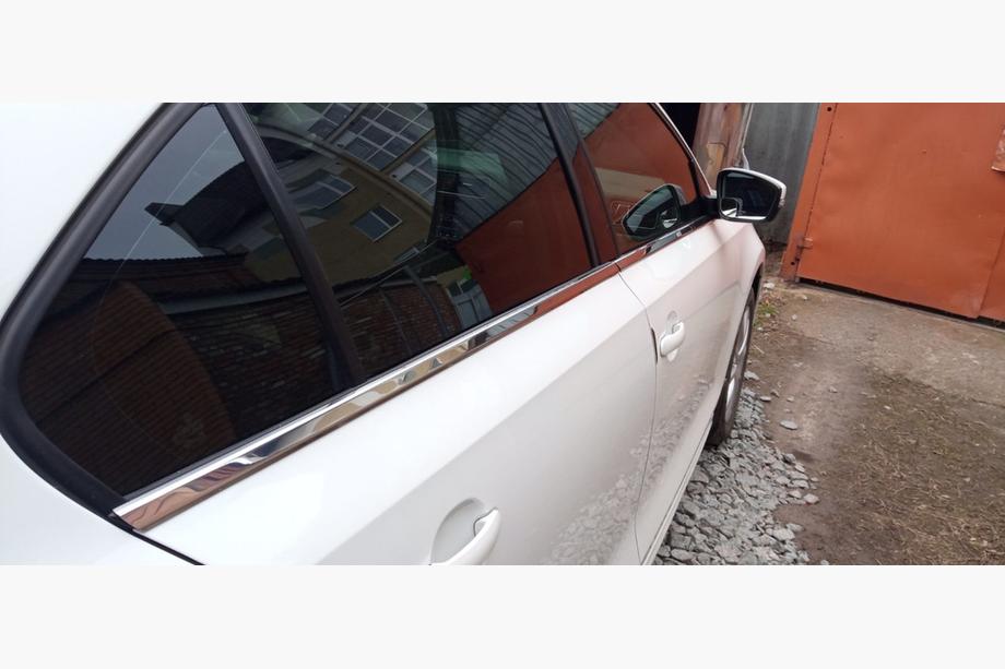 Volkswagen Jetta 2011–2018 Spodné okenné lišty (6 ks, nerez) Fotografia 2