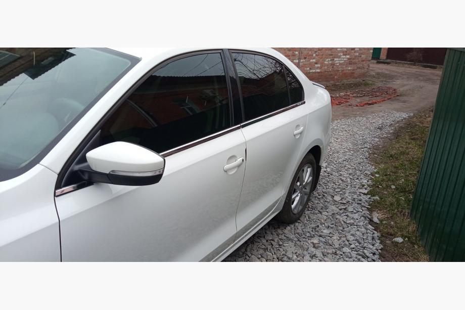 Volkswagen Jetta 2011–2018 Spodné okenné lišty (6 ks, nerez) Fotografia 6
