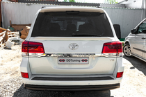 Toyota Land Cruiser 200 2007–2021 Spojler WALD (spodný, 2016-2021) Čierna farba fotografia 17