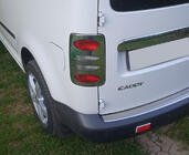 Volkswagen Caddy 2004–2010 Chrómové kryty zadných svetiel V2 (2 ks, nerez) Carmos - turecká oceľ fotografia 1