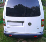 Volkswagen Caddy 2004–2010 Chrómové kryty zadných svetiel V2 (2 ks, nerez) Carmos - turecká oceľ fotografia 4