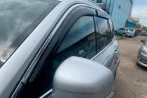 Volvo XC90 2015– Okenné deflektory s chrómovou lištou (4 ks, HIC) fotografia 2