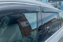 Volvo XC90 2015– Okenné deflektory s chrómovou lištou (4 ks, HIC) fotografia 3