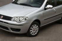 Fiat Albea 2002–2012 Kryty spätných zrkadiel (2011↗, 2 ks, plast) Carmos - ABS plast fotografia 1