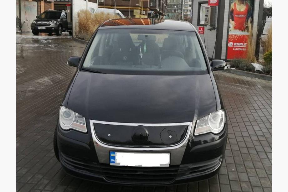 Volkswagen Touran 2003–2010 Zimná clona chladiča (horná, 2006-2010) Matná Image