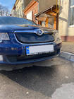 Skoda Superb 2009–2015 Zimná clona na mriežku chladiča (horná, 2008-2013) Matná fotografia 5