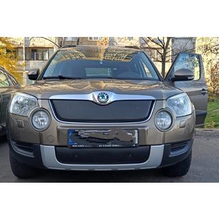 Zimná clona masky chladiča (horná, 2009-2013) Skoda Yeti 2009–2017 fotografia 2