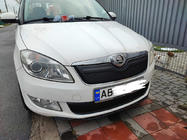 Skoda Roomster 2006–2015 Zimná clona na masku chladiča (2010+, horná) fotografia 5