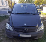 Mercedes Vito W639 2004–2014 Zimná clona na masku chladiča V2 (2010-2015) fotografia 1