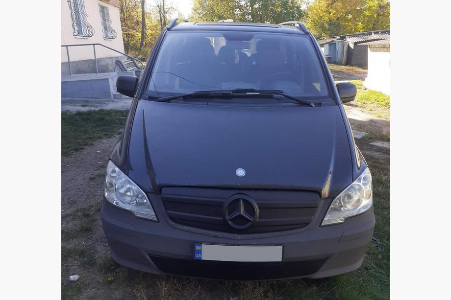 Mercedes Vito W639 2004–2014 Zimná clona na masku chladiča V2 (2010-2015) Image