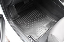 Hyundai Accent 2017–2023 Gumové rohože (Comfort) 3D do interiéru (4 ks, Novline) fotografia 2