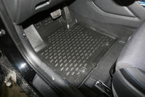 Hyundai Tucson TL 2016–2021 Gumové 3D rohože do interiéru (4 ks, Novline) fotografia 2