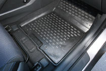 Hyundai Tucson TL 2016–2021 Gumové 3D rohože do interiéru (4 ks, Novline) fotografia 3
