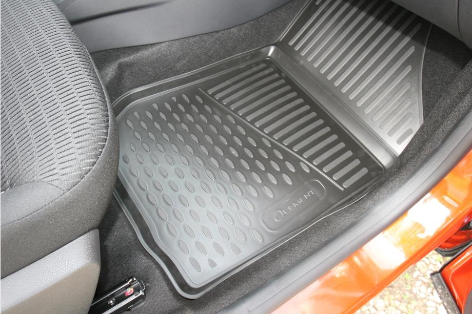 Renault Captur 2013–2019 Gumové 3D rohože do interiéru (4 ks, Novline) Fotografia 3